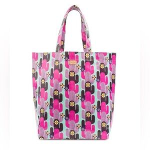 Stylish Pink and Purple Tote Bag